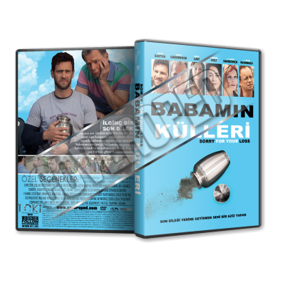 Babamın Külleri - Sorry for your Loss - 2018 Türkçe dvd Cover Tasarımı